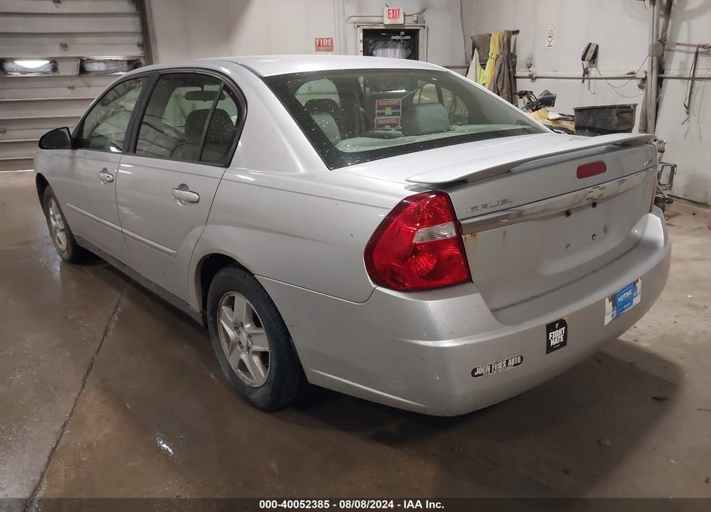 2005 CHEVROLET MALIBU LS VIN: 1G1ZT52855F262754