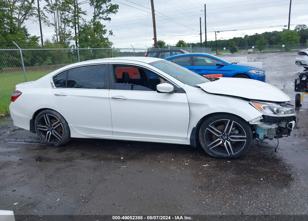 2017 HONDA ACCORD SPORT SE VIN: 1HGCR2F17HA005315