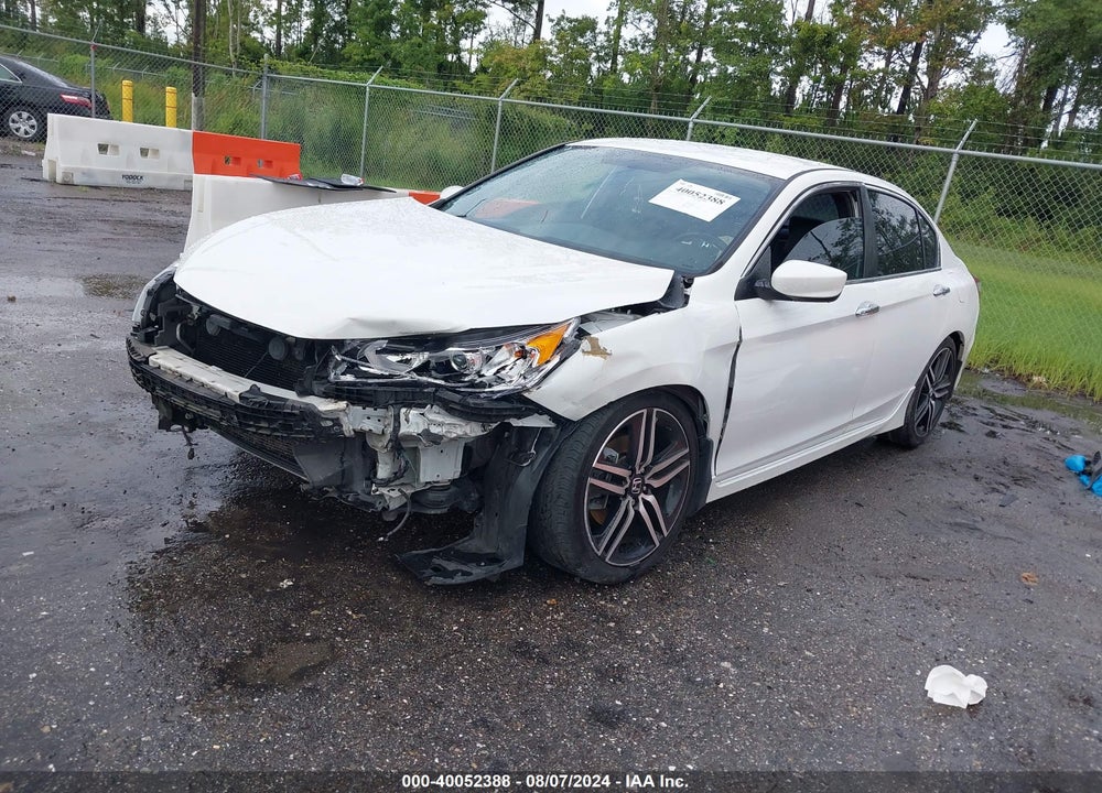 2017 HONDA ACCORD SPORT SE VIN: 1HGCR2F17HA005315
