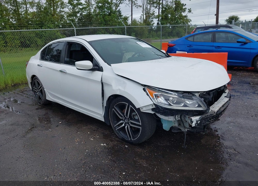 2017 HONDA ACCORD SPORT SE VIN: 1HGCR2F17HA005315