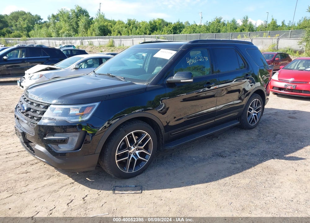 2017 FORD EXPLORER SPORT VIN: 1FM5K8GT4HGD46324