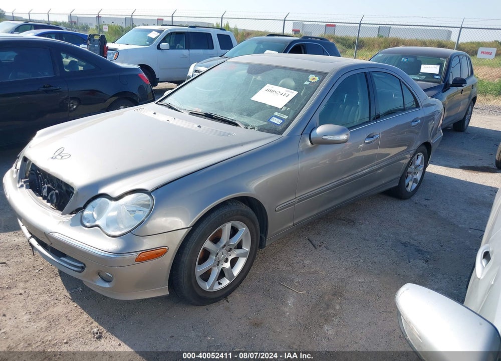 2007 MERCEDES-BENZ C 280 LUXURY VIN: WDBRF54H37A936782