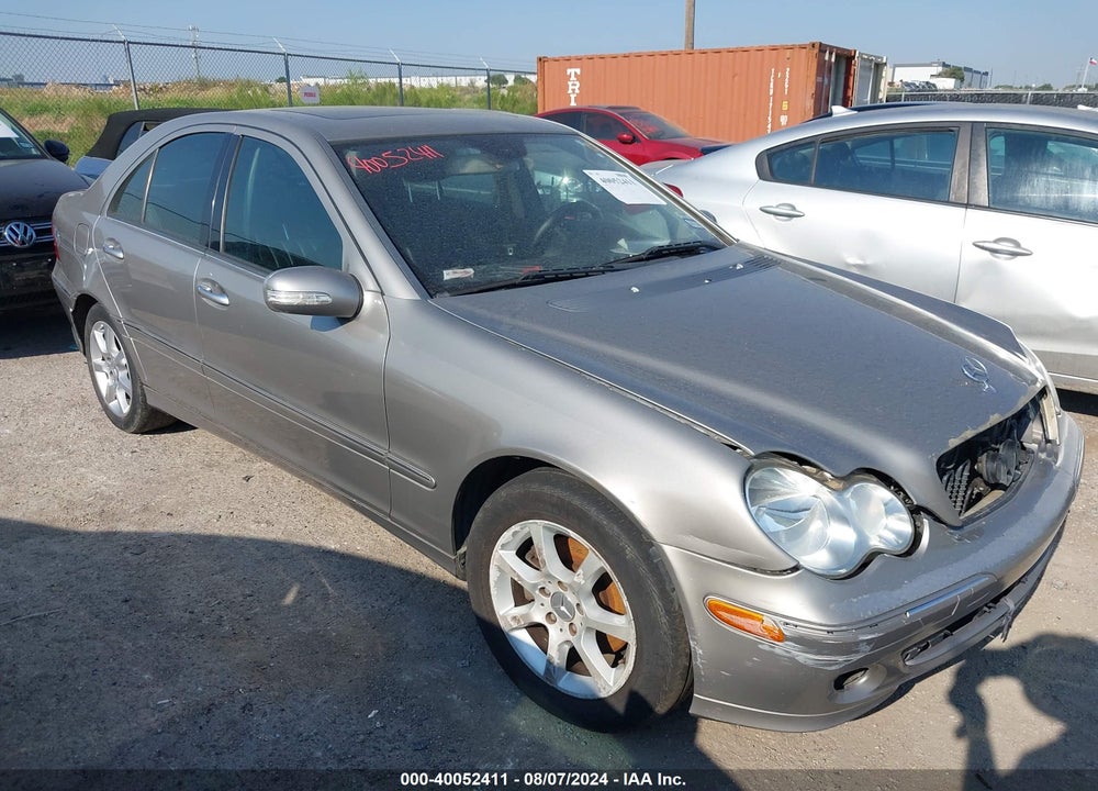 2007 MERCEDES-BENZ C 280 LUXURY VIN: WDBRF54H37A936782
