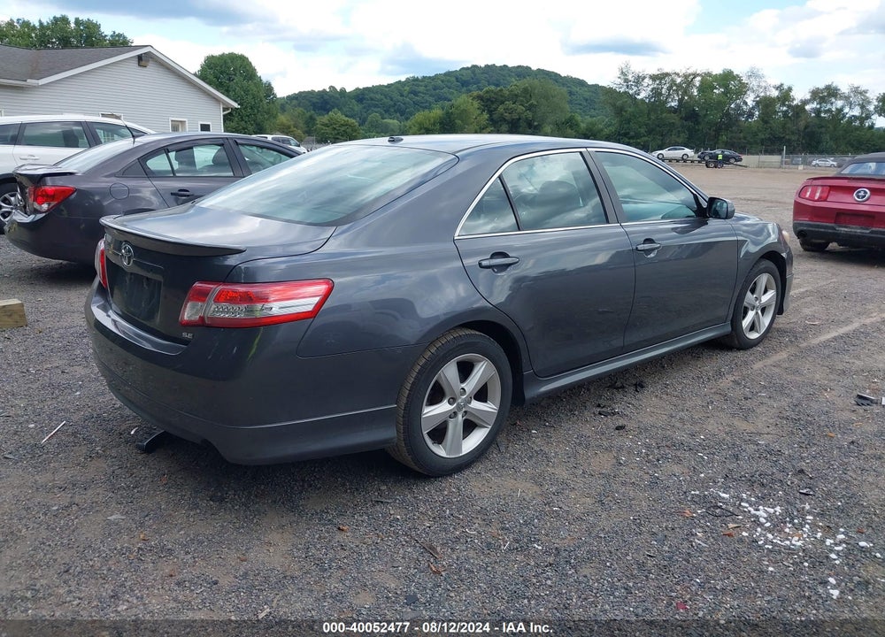 2011 TOYOTA CAMRY SE VIN: 4T1BF3EK1BU677598