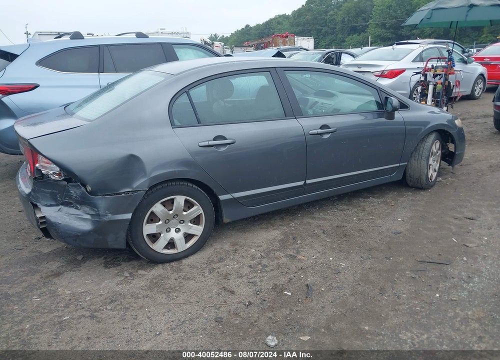 2011 HONDA CIVIC LX VIN: 2HGFA1F54BH301001