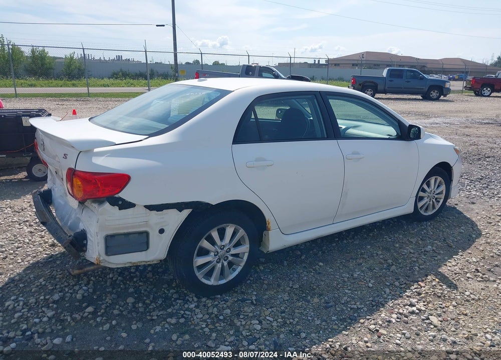 2010 TOYOTA COROLLA S VIN: 1NXBU4EE6AZ319787