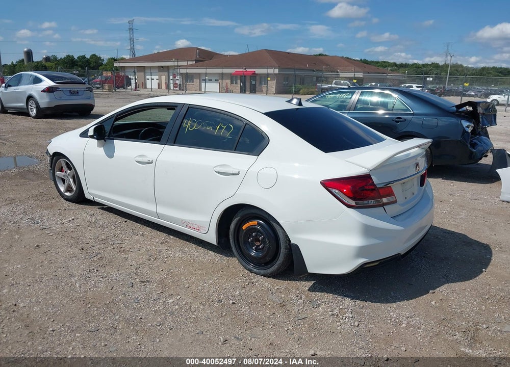 2013 HONDA CIVIC SI VIN: 2HGFB6E55DH709084