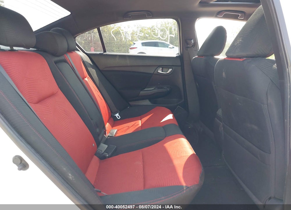 2013 HONDA CIVIC SI VIN: 2HGFB6E55DH709084