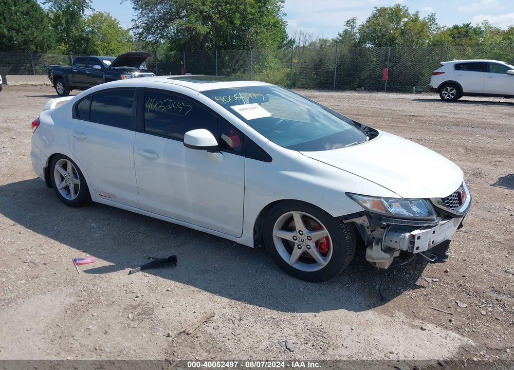 2013 HONDA CIVIC SI VIN: 2HGFB6E55DH709084