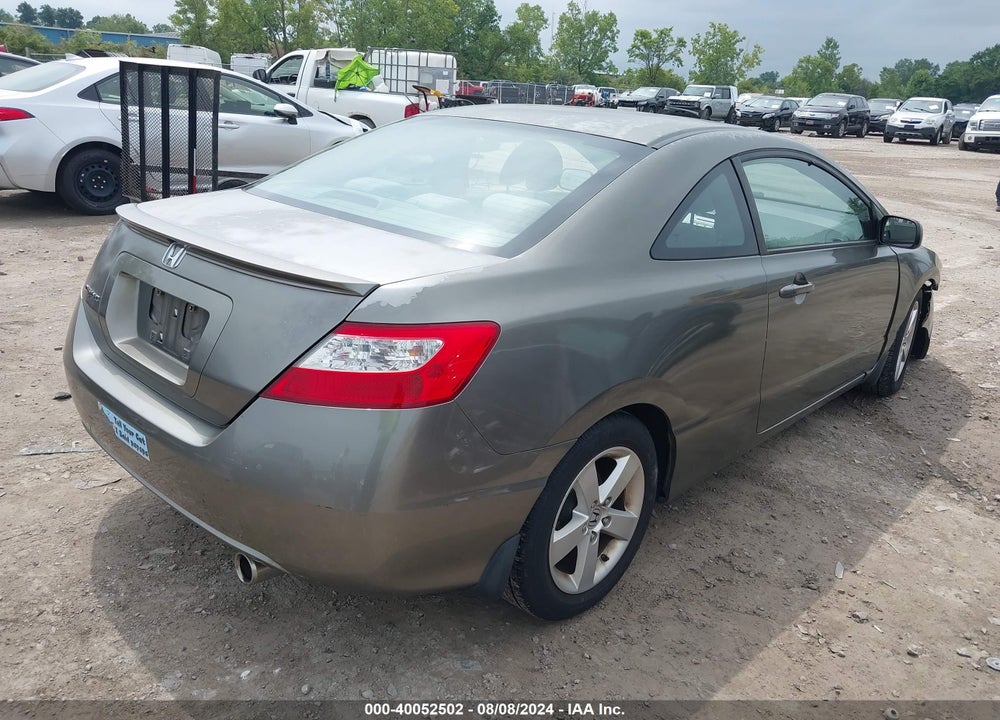 2008 HONDA CIVIC EX VIN: 2HGFG12828H509336