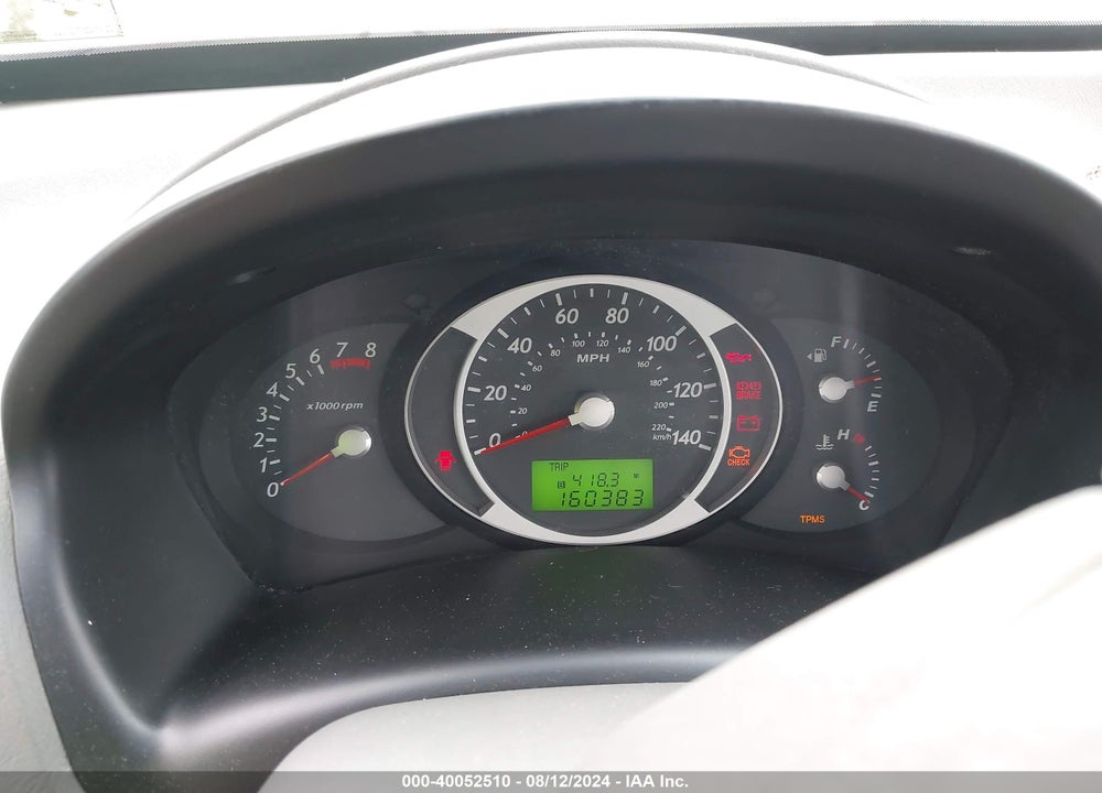 2008 HYUNDAI TUCSON GLS VIN: KM8JM12B88U810697