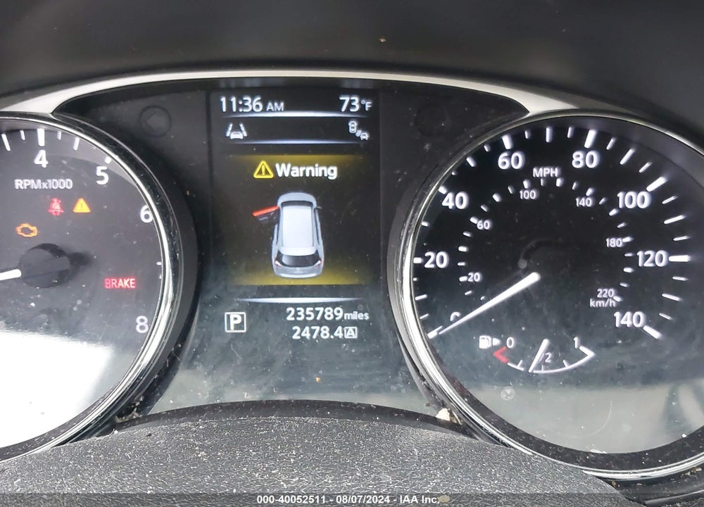 2014 NISSAN ROGUE SV VIN: 5N1AT2MV7EC865403