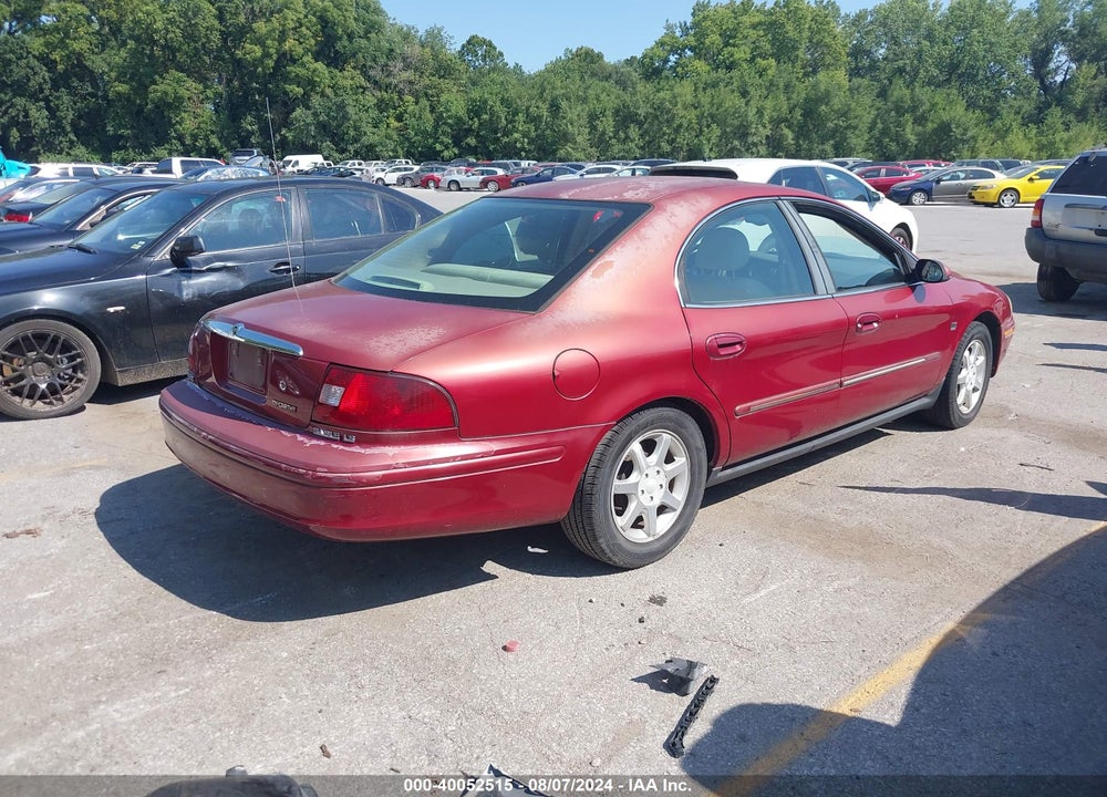 2002 MERCURY SABLE LS PREMIUM VIN: 1MEFM55S32A604871