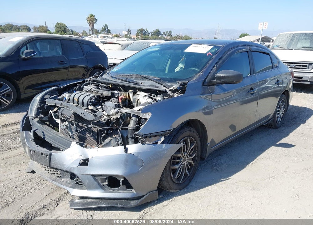 2018 NISSAN SENTRA S VIN: 3N1AB7APXJY336901