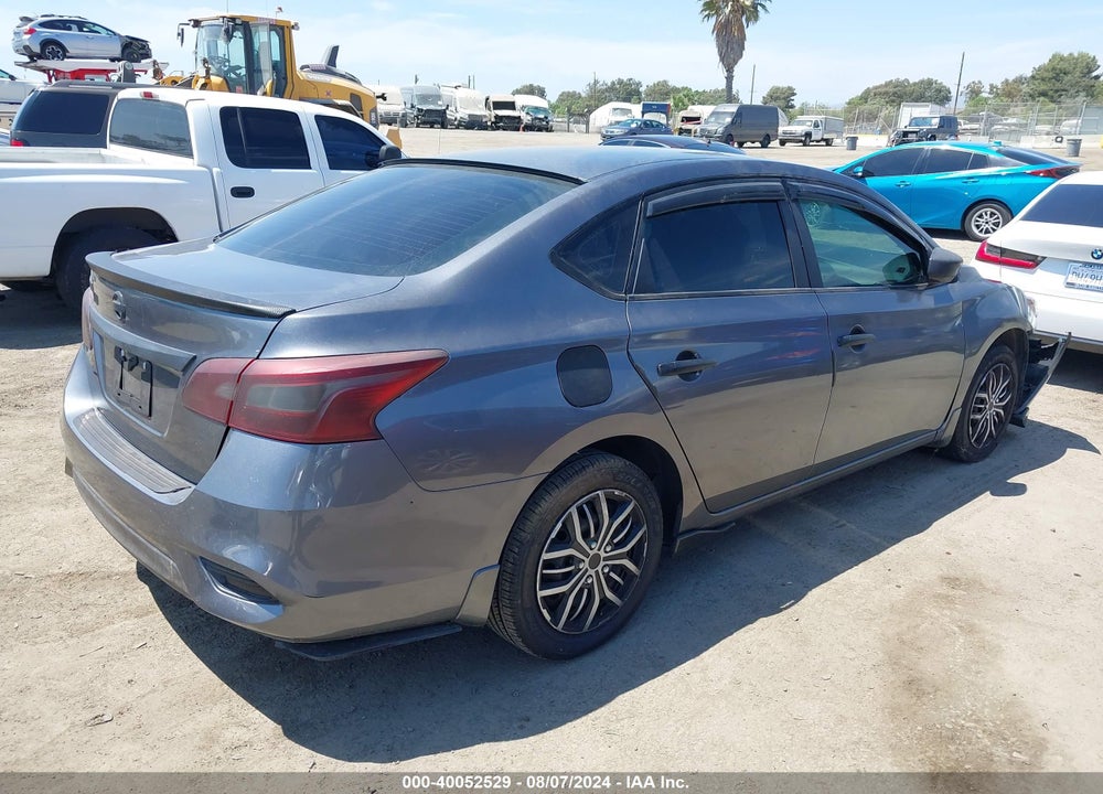 2018 NISSAN SENTRA S VIN: 3N1AB7APXJY336901