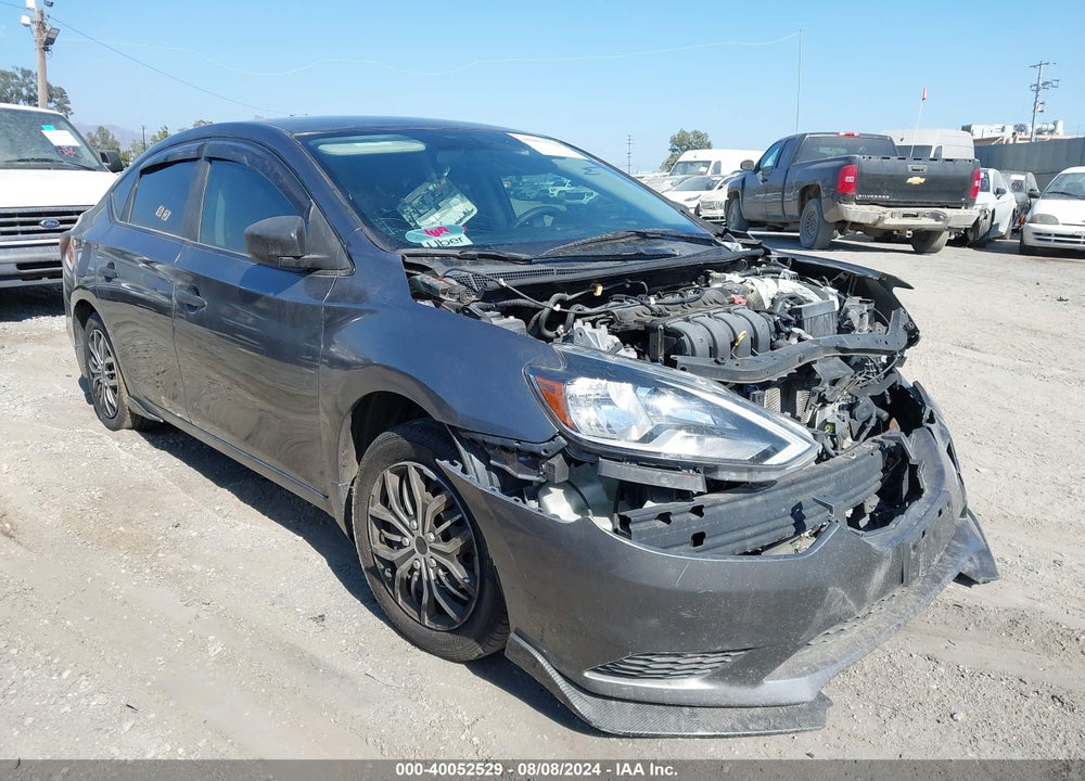 2018 NISSAN SENTRA S VIN: 3N1AB7APXJY336901