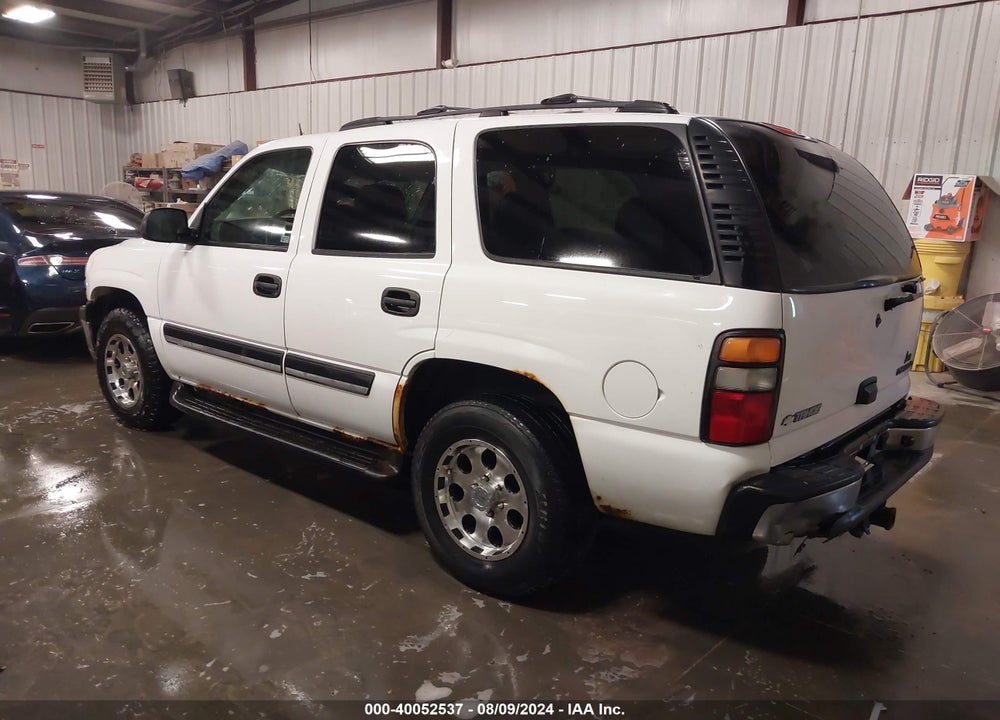 2004 CHEVROLET TAHOE LS VIN: 1GNEK13Z84J271069