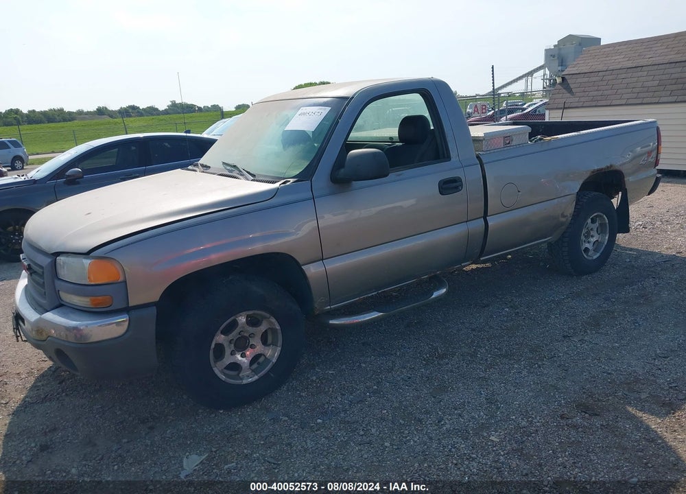 2003 GMC SIERRA 1500 WORK TRUCK VIN: 1GTEK14V33E178648