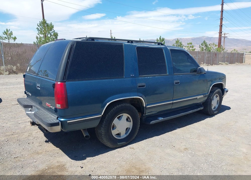 1995 GMC YUKON VIN: 1GKEK13K5SJ754998
