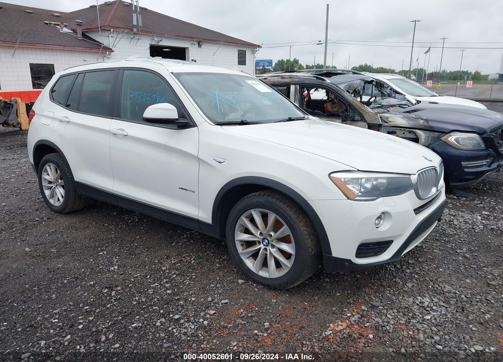 2017 BMW X3 XDRIVE28I VIN: 5UXWX9C55H0T04713
