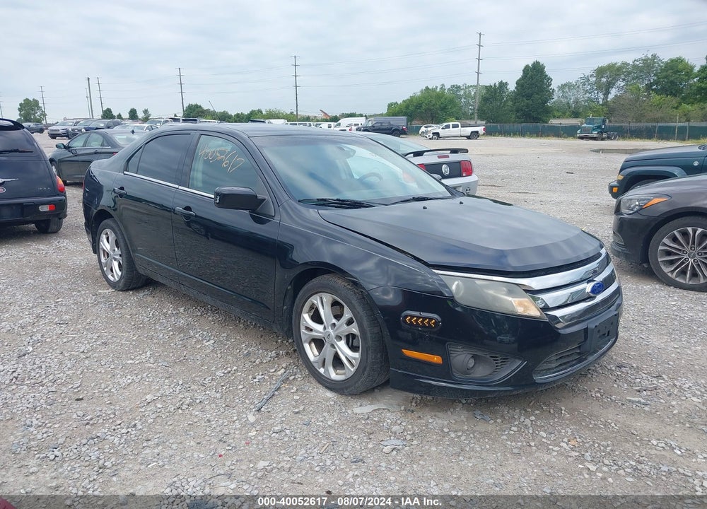 2012 FORD FUSION SE VIN: 3FAHP0HA1CR244570