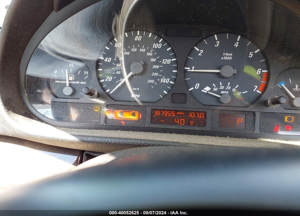 2001 BMW 325CI VIN: WBABS33411JY58301