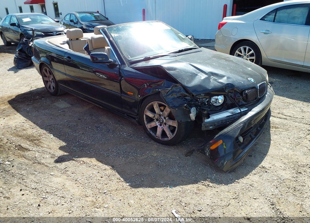 2001 BMW 325CI VIN: WBABS33411JY58301