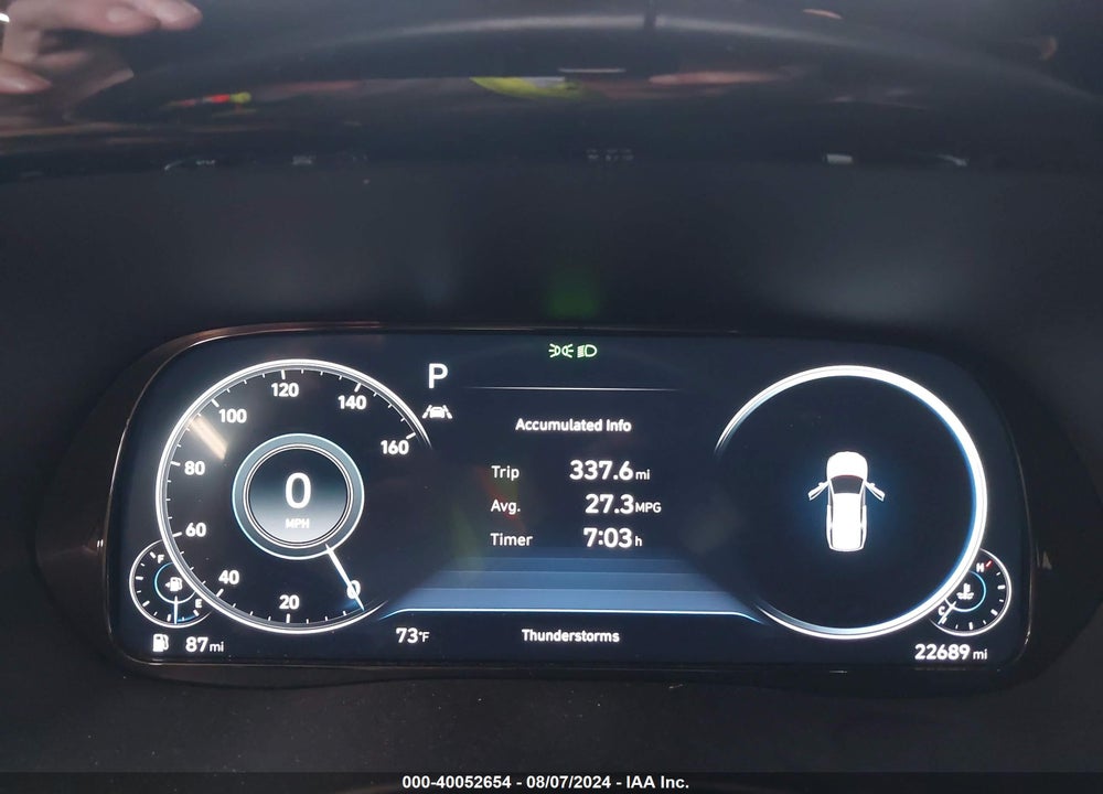 2022 HYUNDAI PALISADE LIMITED VIN: KM8R5DHE6NU488494