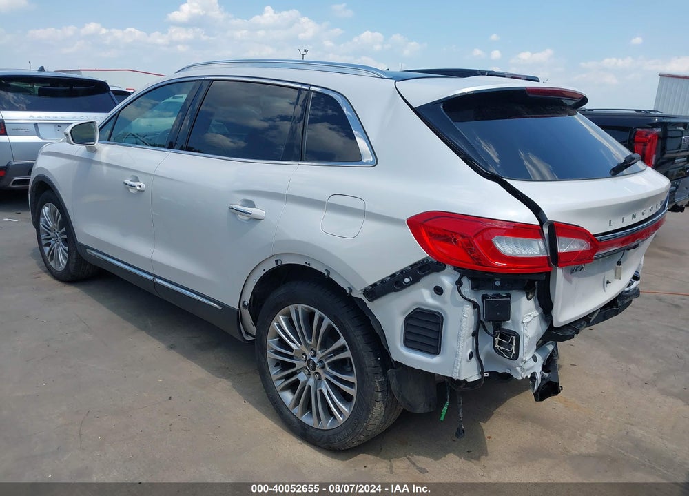 2018 LINCOLN MKX VIN: 2LMPJ6LR2JBL41036