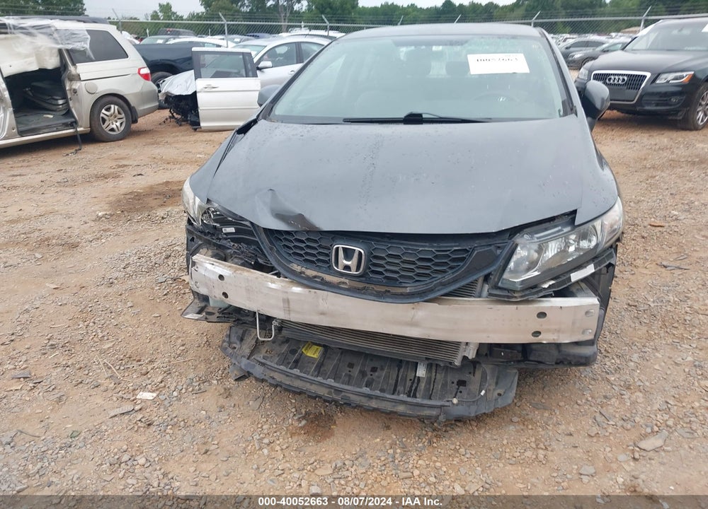2013 HONDA CIVIC VIN: 2HGFB2F56DH581591