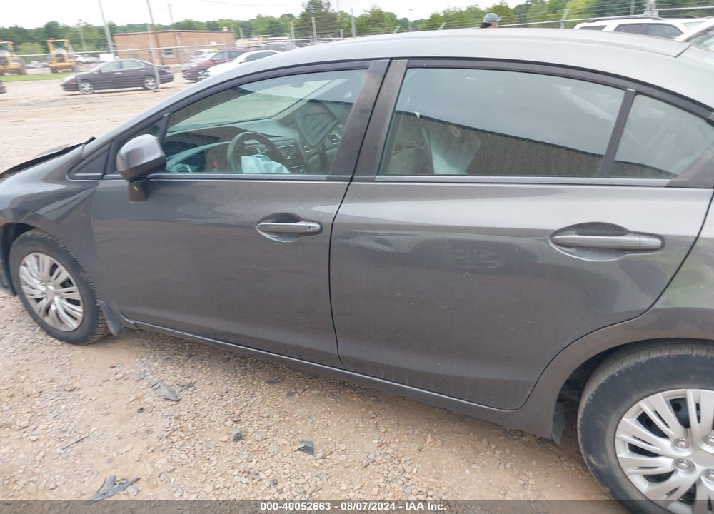 2013 HONDA CIVIC VIN: 2HGFB2F56DH581591