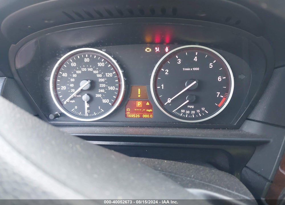 2010 BMW 528I VIN: WBANU5C5XAC460231