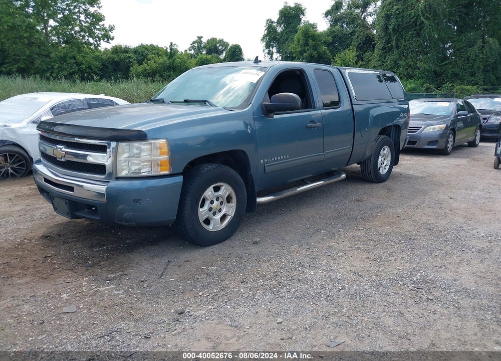 2009 CHEVROLET SILVERADO 1500 LT VIN: 1GCEK29019Z146236