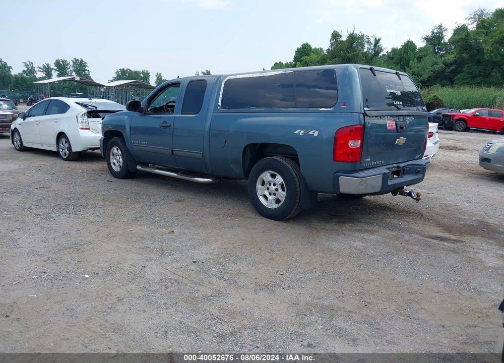 2009 CHEVROLET SILVERADO 1500 LT VIN: 1GCEK29019Z146236