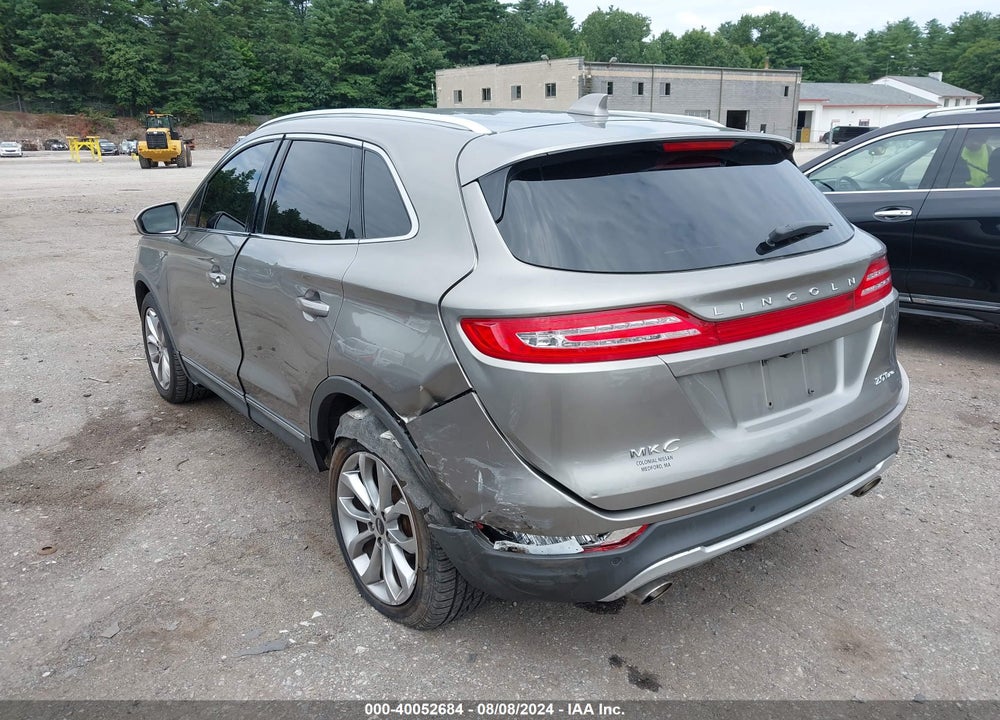 2017 LINCOLN MKC SELECT VIN: 5LMCJ2D99HUL44499