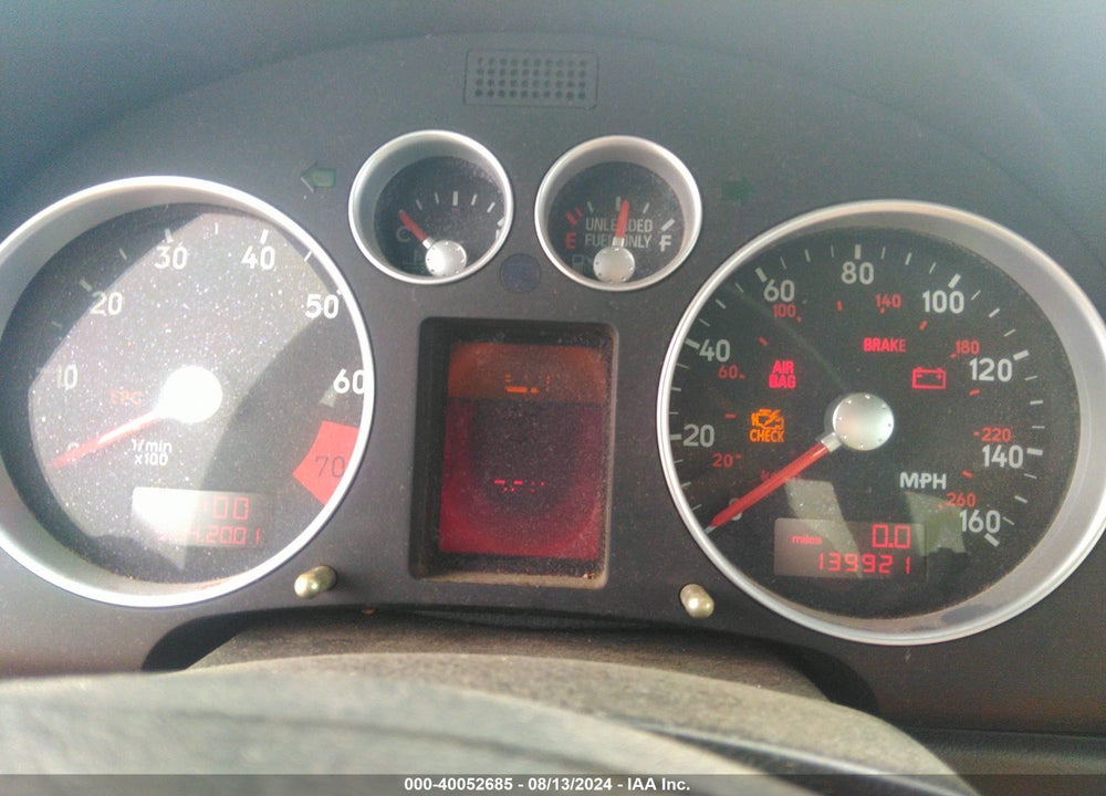 2001 AUDI TT VIN: TRUUT28N411005837