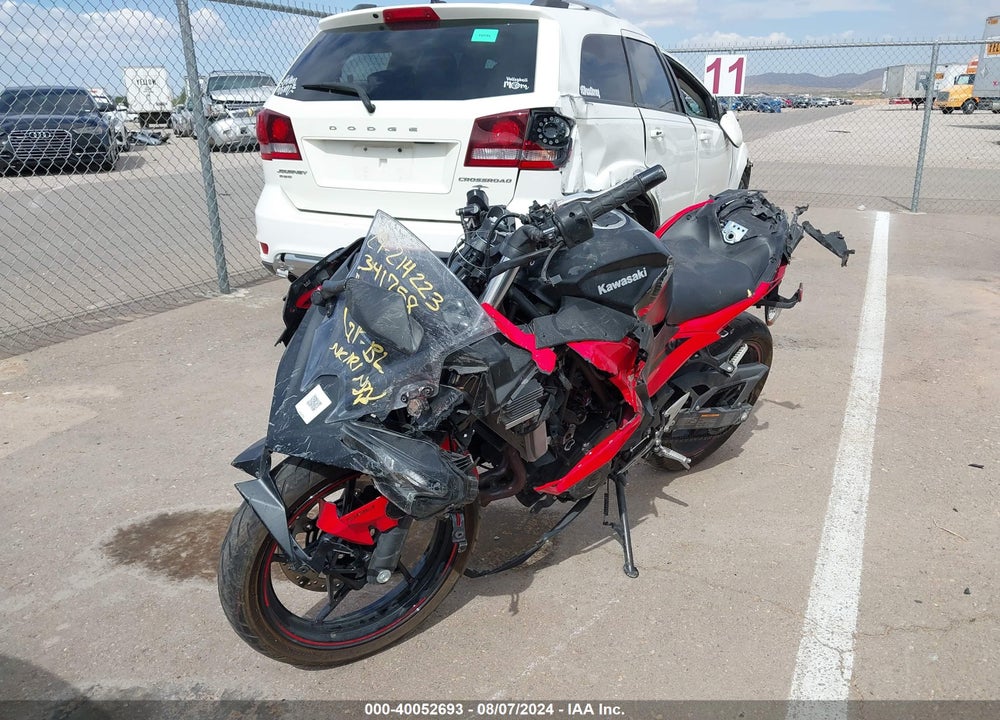 2024 KAWASAKI EX500 VIN: ML5EXGG11RDA05297