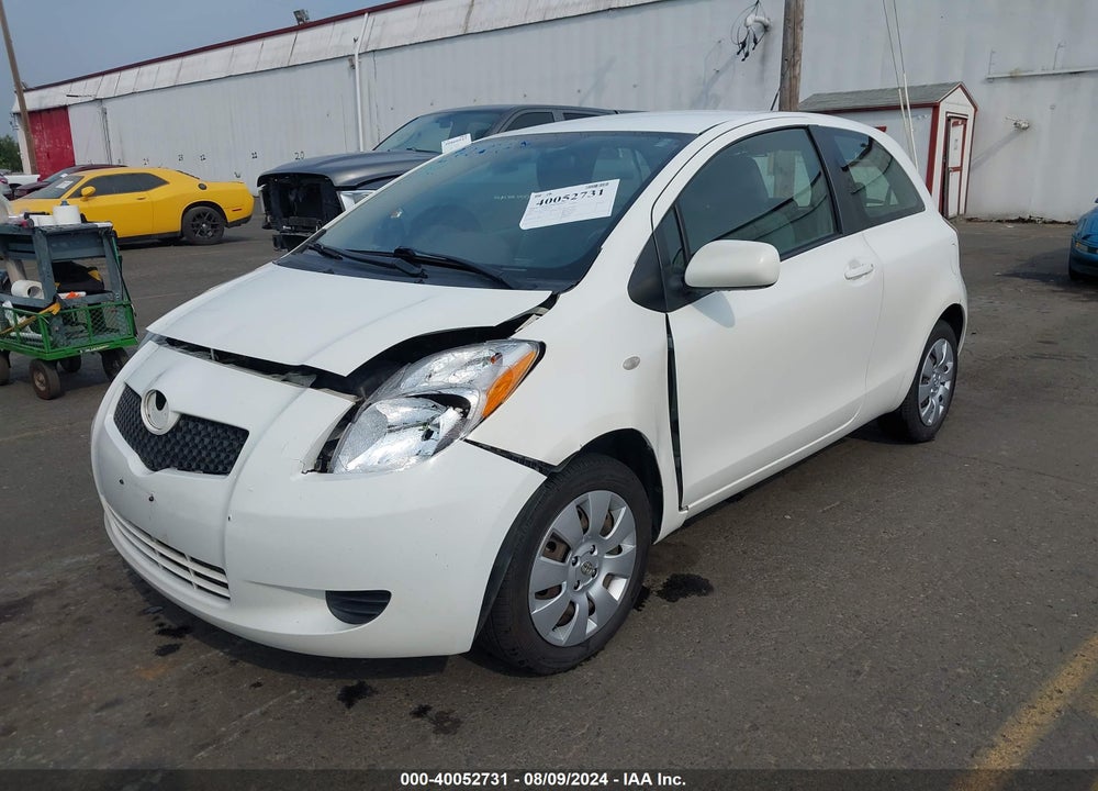 2007 TOYOTA YARIS VIN: JTDJT903775082722