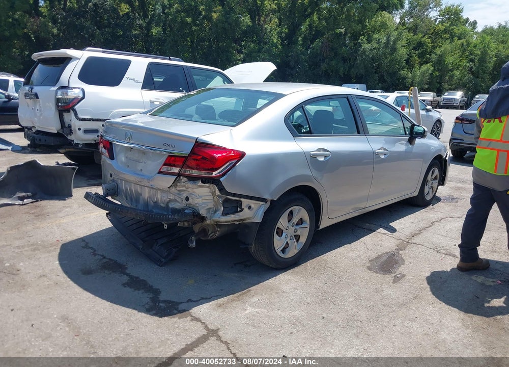 2015 HONDA CIVIC LX VIN: 19XFB2F56FE006159