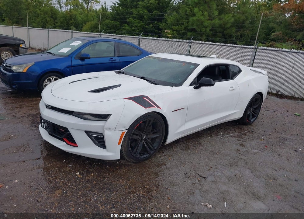 2018 CHEVROLET CAMARO 2SS VIN: 1G1FH1R72J0125925