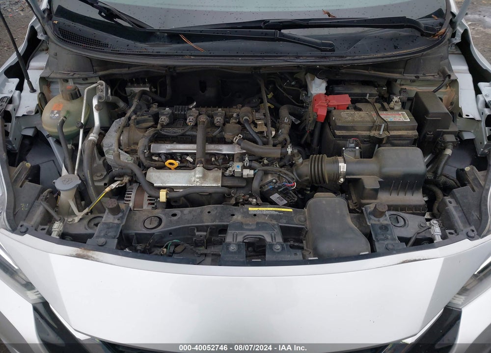 2021 NISSAN VERSA SV XTRONIC CVT VIN: 3N1CN8EV2ML839807