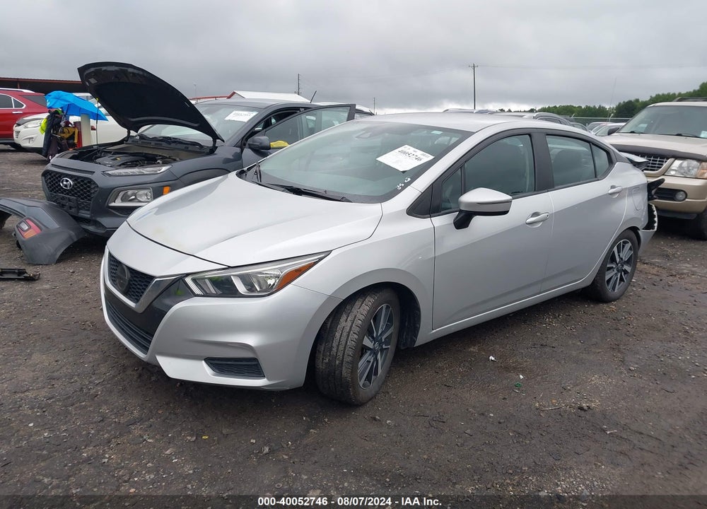 2021 NISSAN VERSA SV XTRONIC CVT VIN: 3N1CN8EV2ML839807