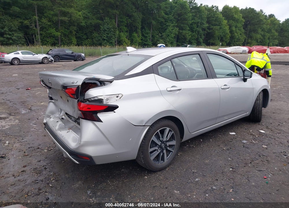 2021 NISSAN VERSA SV XTRONIC CVT VIN: 3N1CN8EV2ML839807