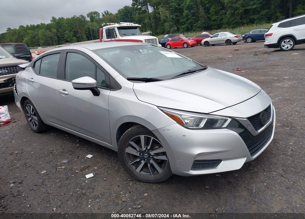 2021 NISSAN VERSA SV XTRONIC CVT VIN: 3N1CN8EV2ML839807