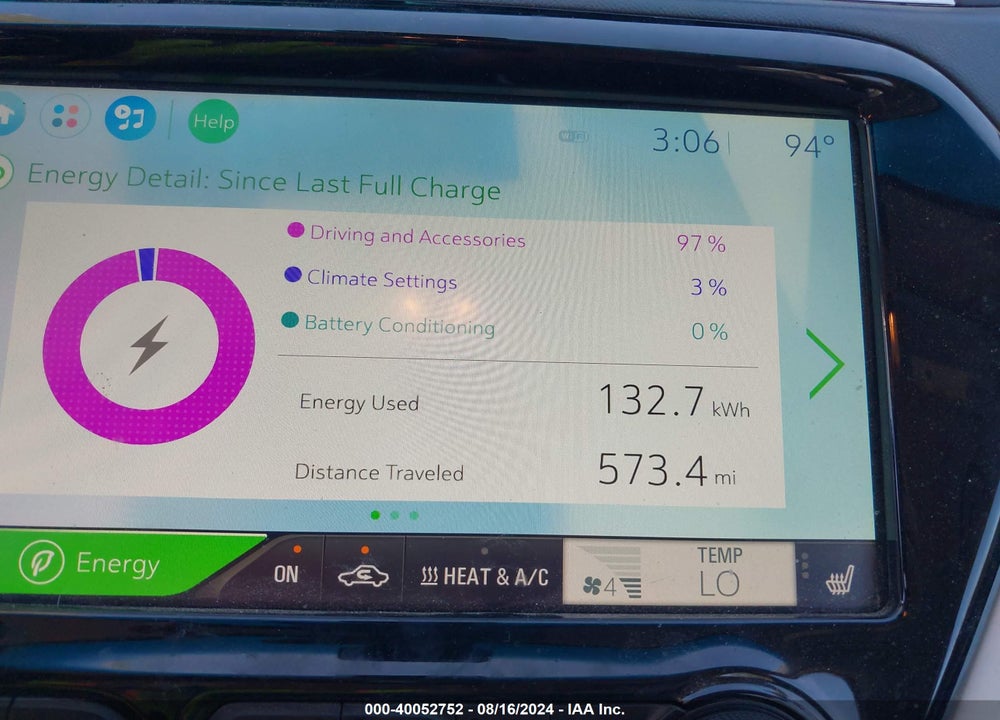 2017 CHEVROLET BOLT EV LT VIN: 1G1FW6S07H4143761