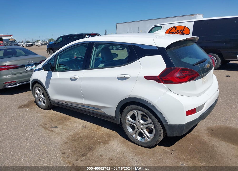 2017 CHEVROLET BOLT EV LT VIN: 1G1FW6S07H4143761