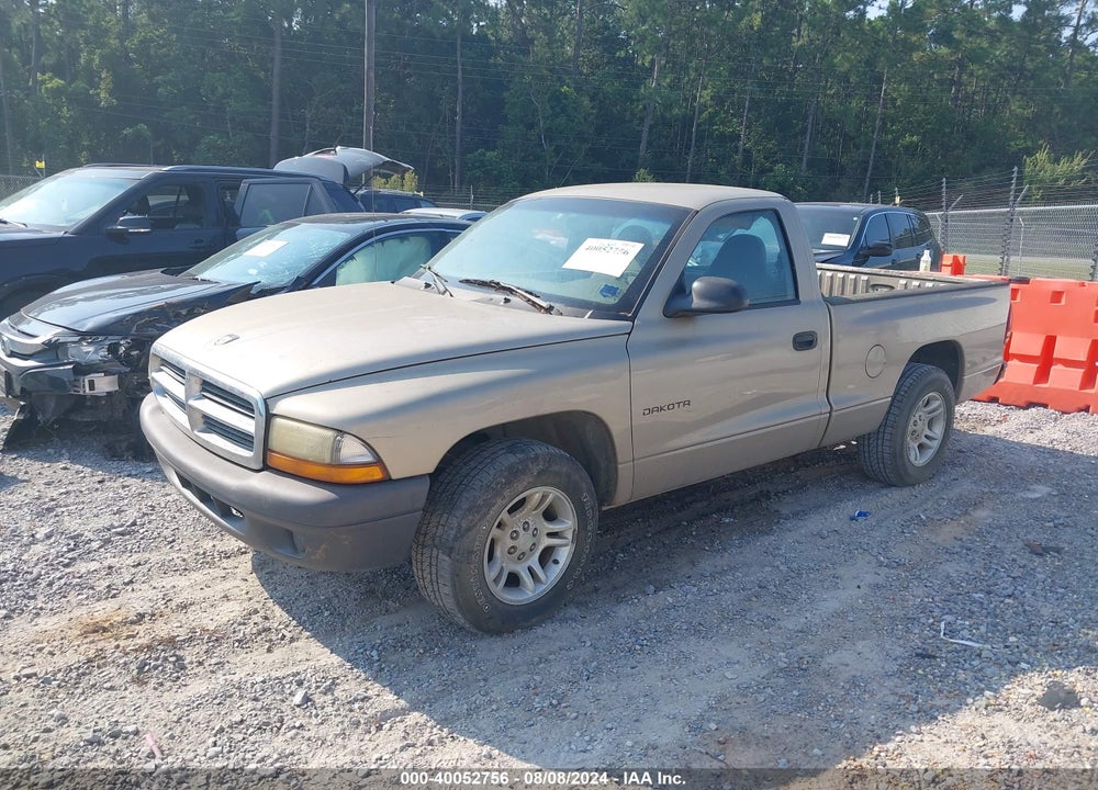 2002 DODGE DAKOTA VIN: 1B7FL16X22S530246