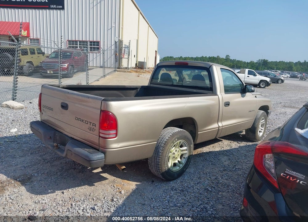 2002 DODGE DAKOTA VIN: 1B7FL16X22S530246