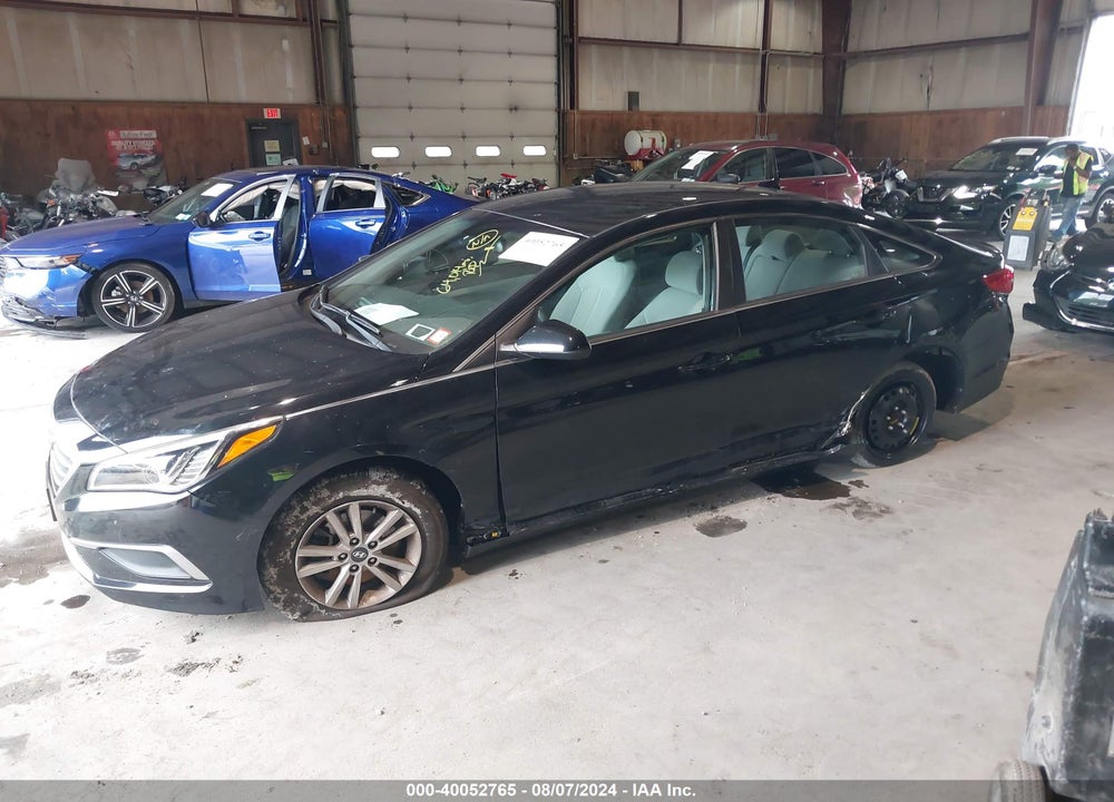 2016 HYUNDAI SONATA SE VIN: 5NPE24AF4GH423347
