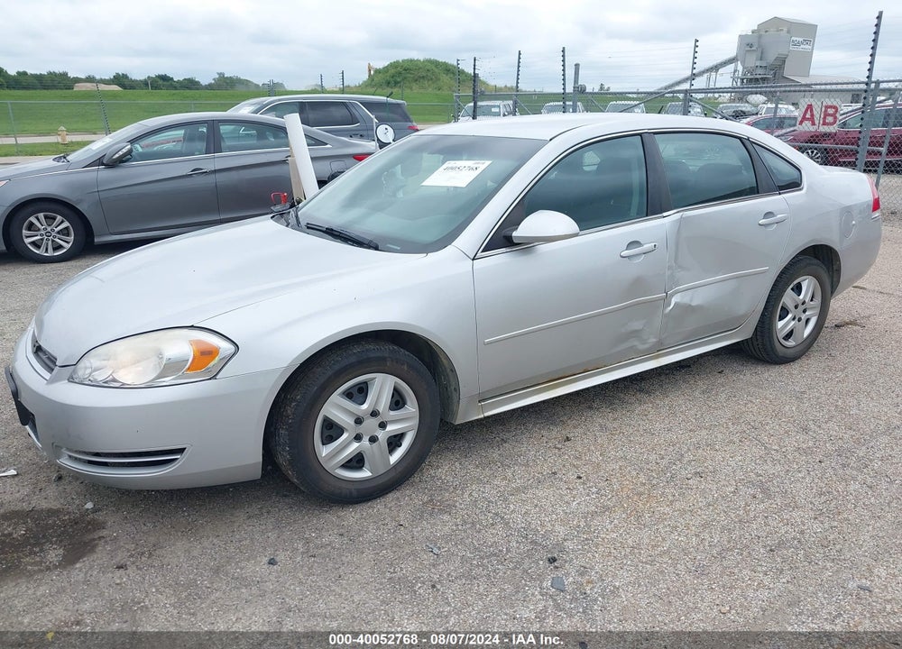 2010 CHEVROLET IMPALA LS VIN: 2G1WA5EK3A1191751